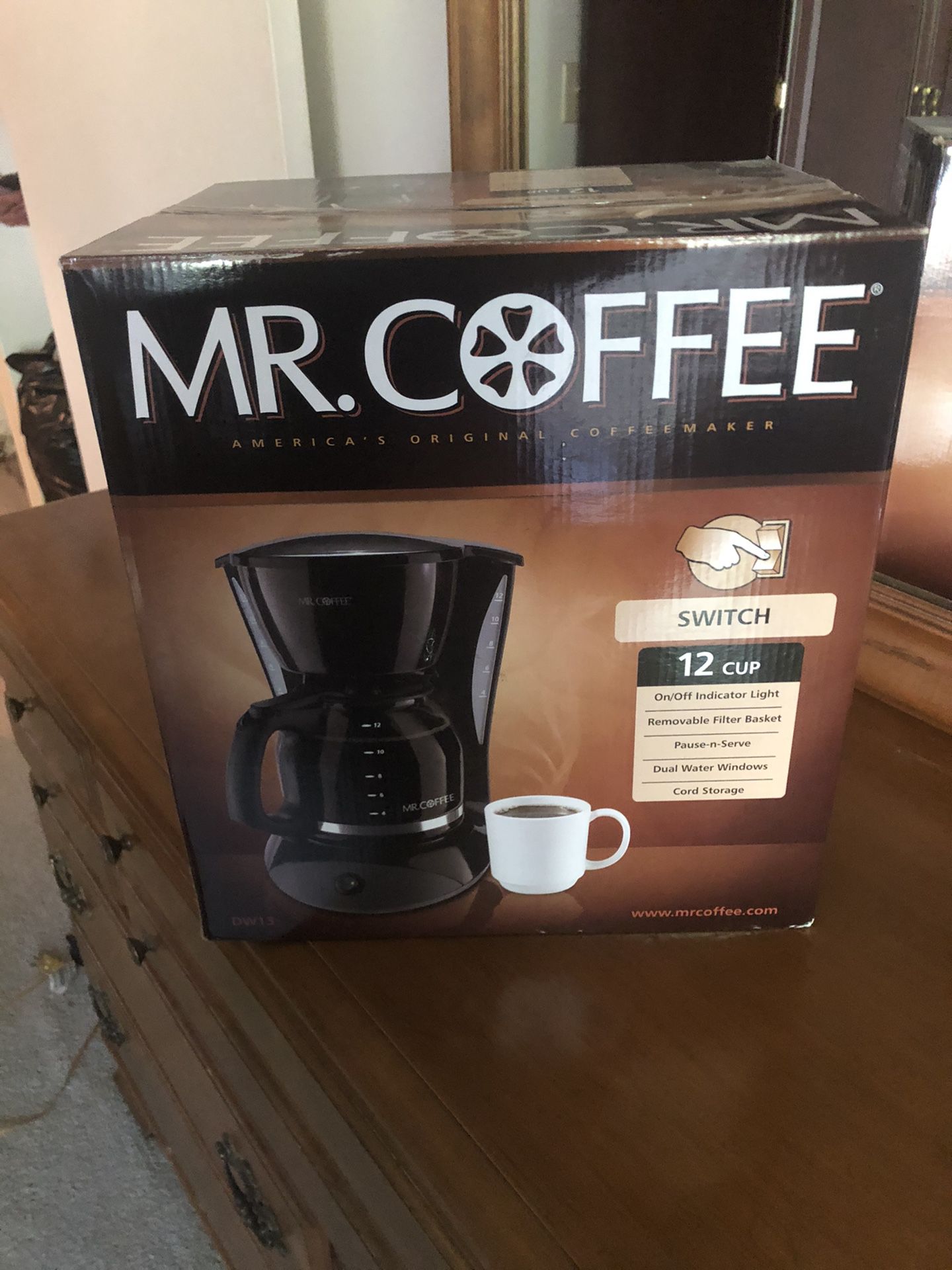Mr coffee pot