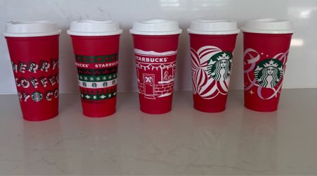 Starbucks Reusable Red Holiday Cups