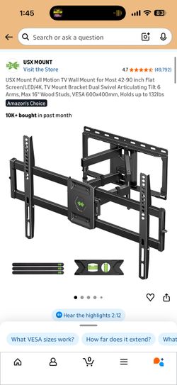 TV mount
