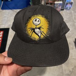Vintage 90’s Disney Nightmare Before Christmas Movie Promo Snapback Hat Cap NWT