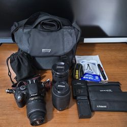 Nikon D5100 DSLR Camera Bundle