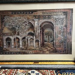 Framed Picture Under Glass