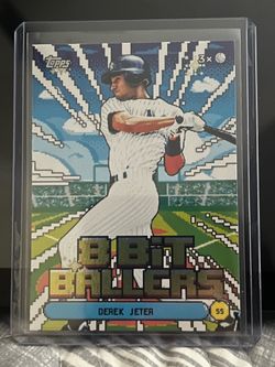 2026 Topps 8-Bit Ballers Derek Jeter #8B-14 New York Yankees Insert