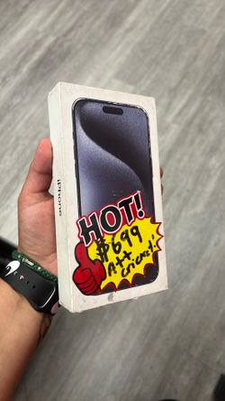 iPhone 15 ProMax 256gb for Att/cricket