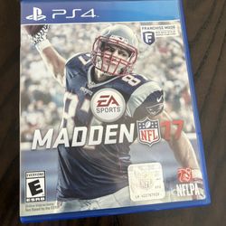 PS4 Madden NFL 17 Football Sports Run Kick Touchdown 