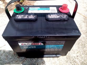 Autocraft Silver group 59 car truck battery perfect condition