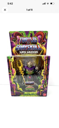 Masters of the Universe | TMNT | Turtles of Grayskull | Super Shredder New Motu