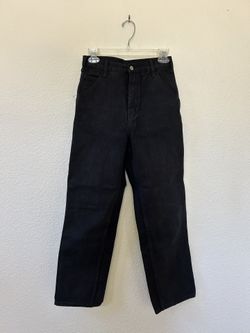 Black Cargo Jeans