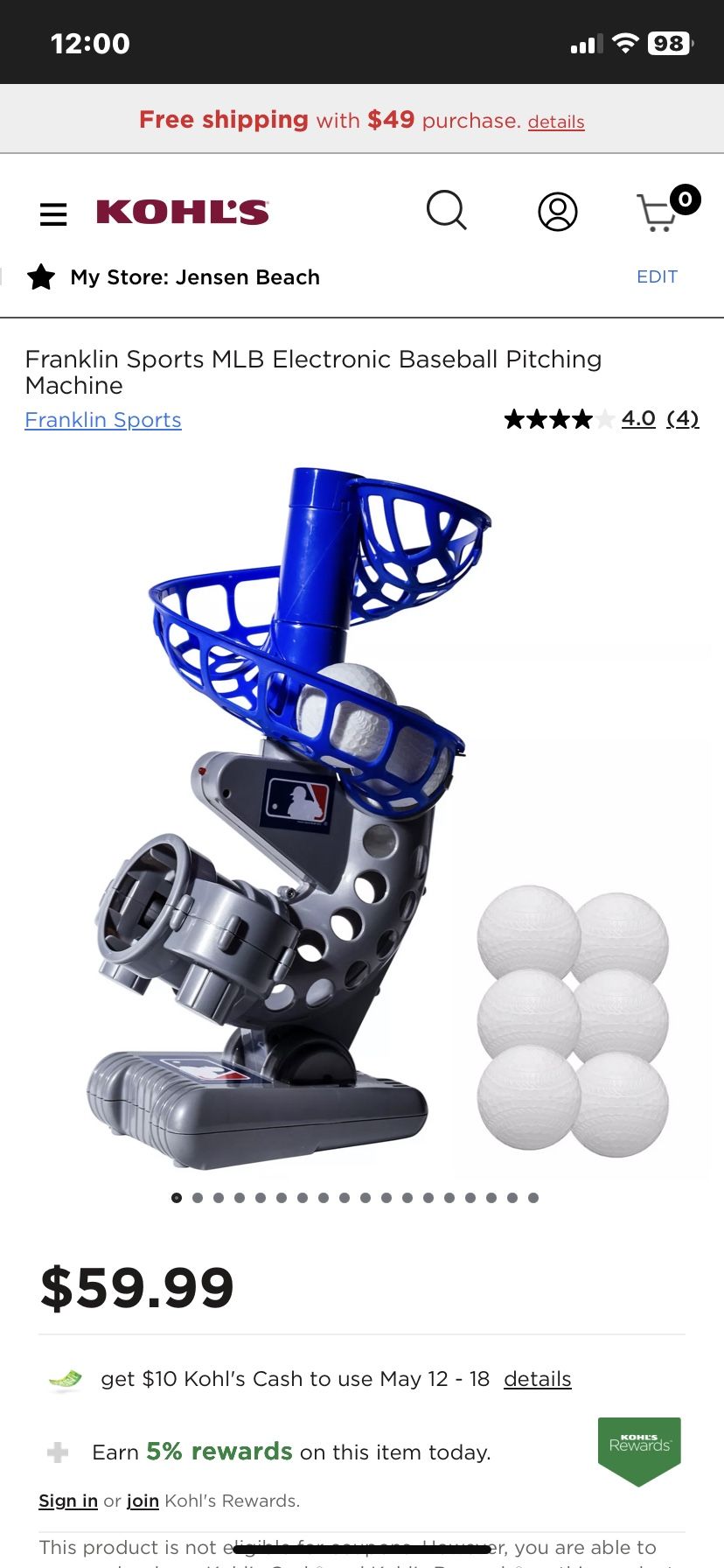 Automatic pitching machine