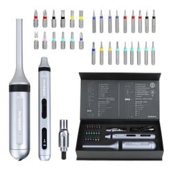 Mini Electric Screwdriver & Ratcheting Screwdriver Set