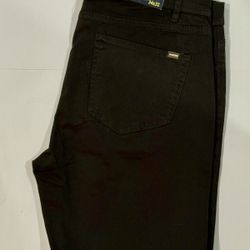 JACHS New York Straight Fit Stretch 5-Pocket Pants – Men’s 34×32 – Black (NWT)