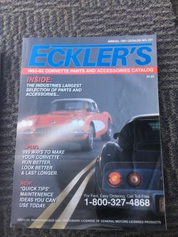GTO and Corvette catalogs