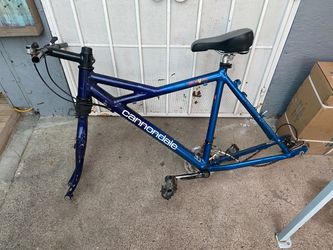 Cannondale Mountain Bike Frame Blue