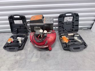 Porter Cable Compressor and Nailer Kit - compresor y pistola