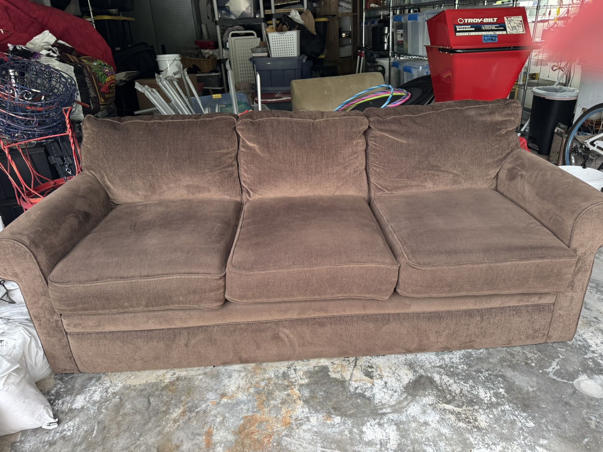 Lazyboy Sofa Brown Very Comfortable