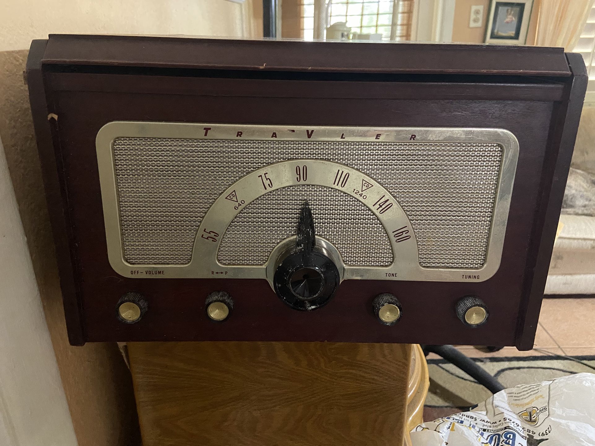 The Traveler Vintage Record Player