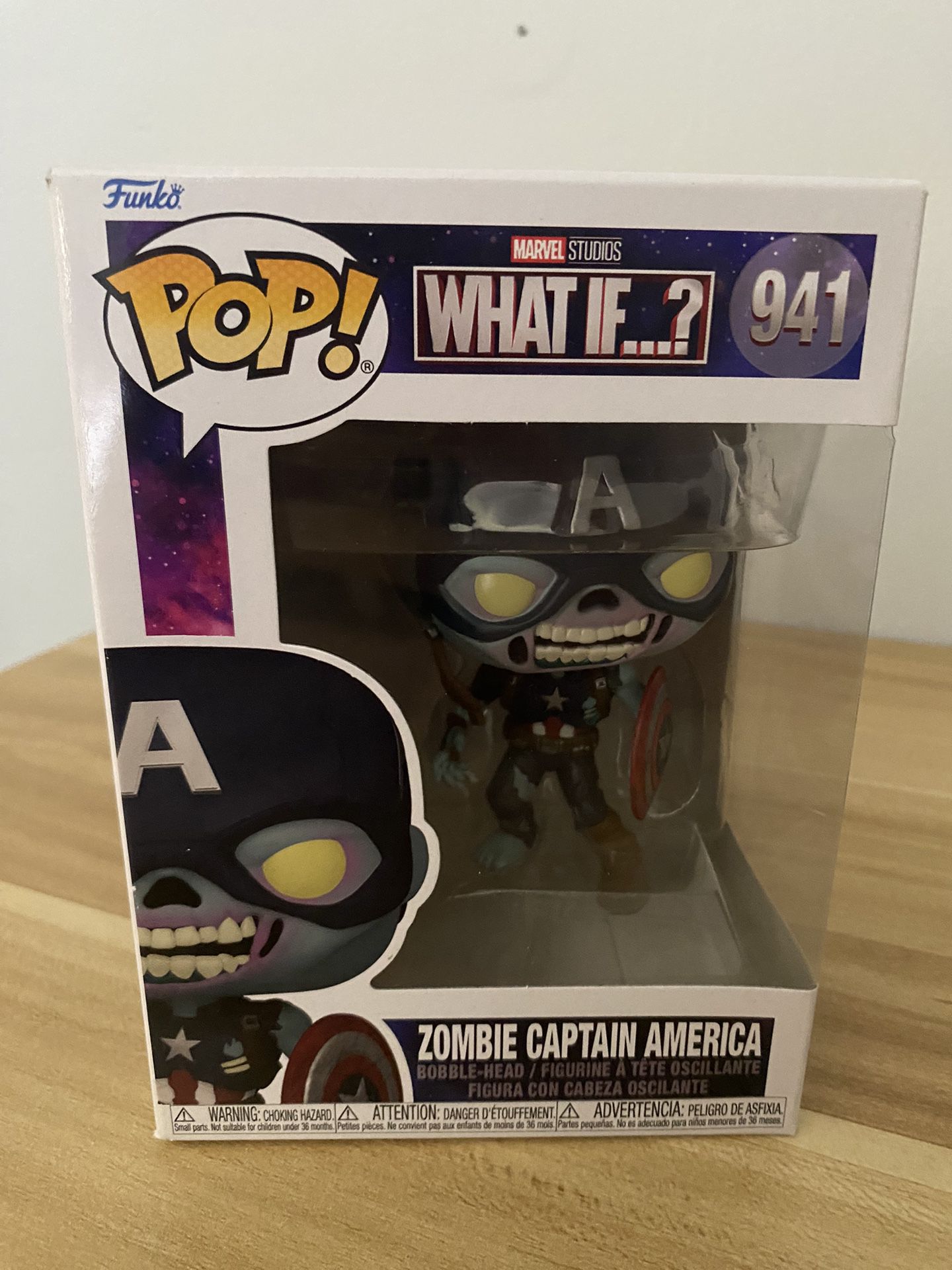 94 Zombie Captain America Funko Pop 