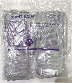 Small (6-6.5) Kimtech G5 Sterling Nitrile Gloves 12”, Exp 2025, FS, 250ct