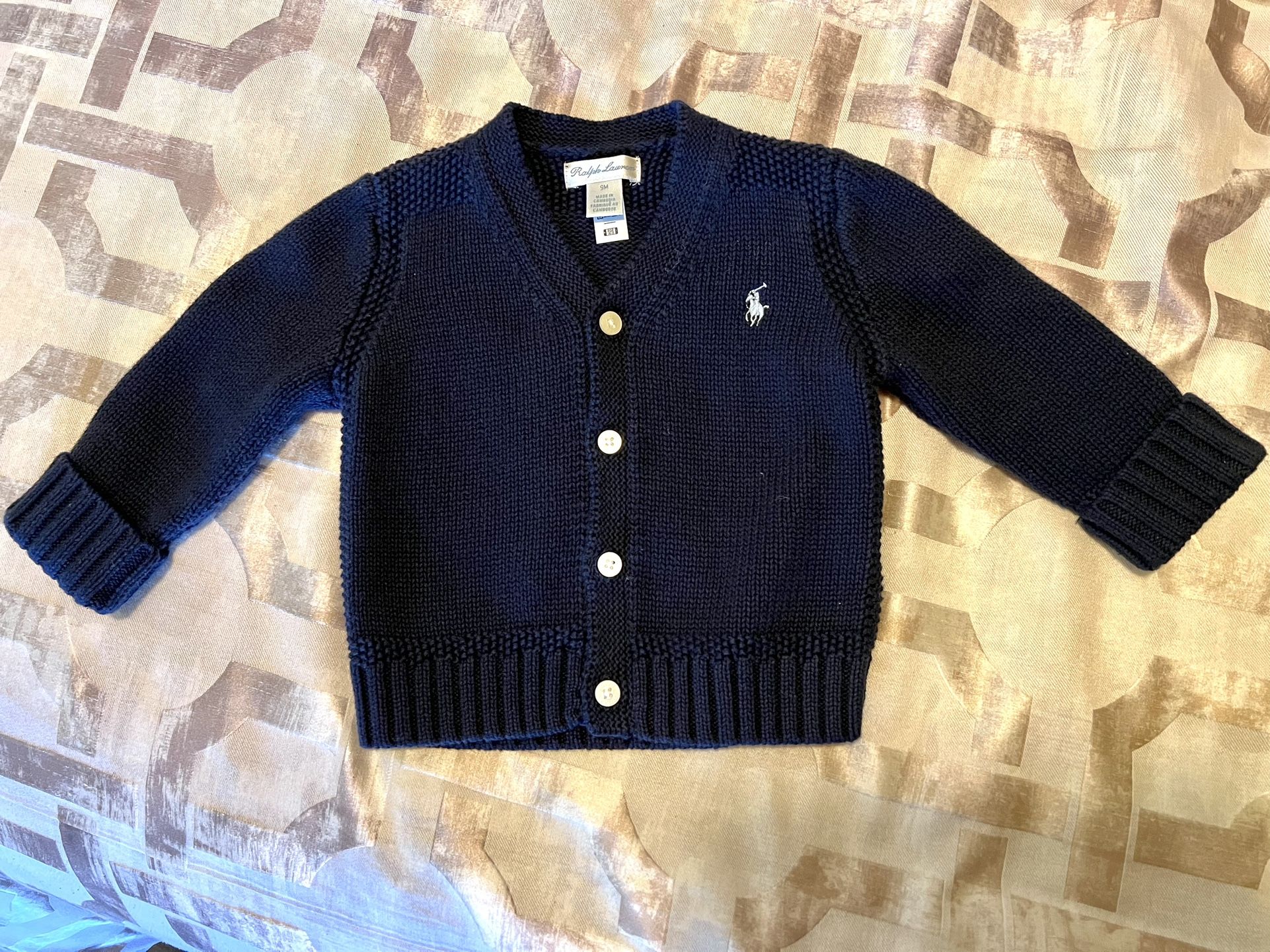 Navy Blue Baby cardigan