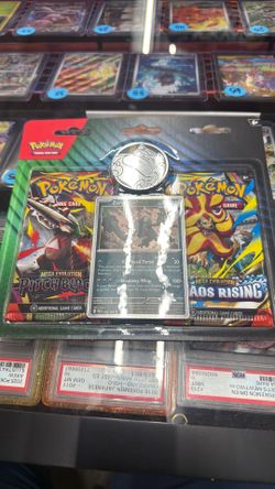 Pokemon pre release pitch black blisters