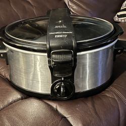 Hamilton Beach Stay or Go Crockpot 