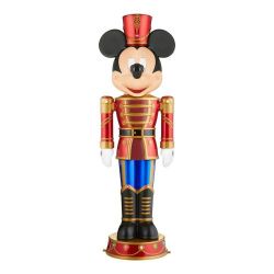 5 Foot LED Holiday Minnie Mouse Nutcracker, 5 Foot LED Holiday Mickey Mouse  Nutcracker, Disney Nutcrackers, Christmas Decorations, Christmas Decor