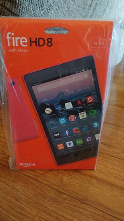 Amazon Fire HD 8" Tablet with Alexa 2017 latest model Brand New