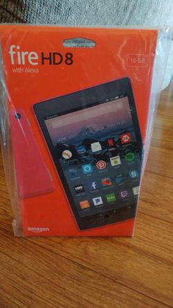 Amazon Fire HD 8" Tablet with Alexa 2017 latest model Brand New