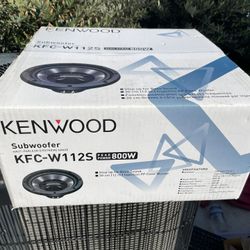 Kenwood Subwoofer Speaker New