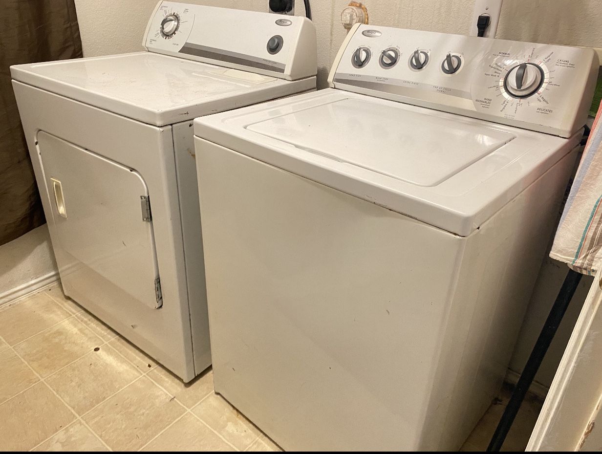 Washer and dryer