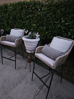 Bar Stools Set Of 2/Outdoor Furniture/Cash Only