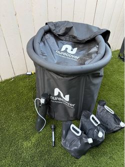 Cold Plunge w/ filter and reusable ice bags