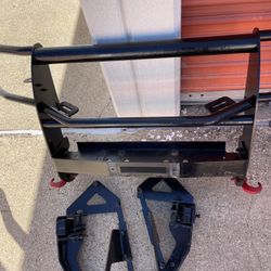 Push Bumper With Mounting  Bracket For A Winch 