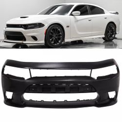 Dodge Charger Front Bumper fits 2015 to 2023 NEVER FOLDED LIKE THEY DO WHEN YOU BUY ONLINE