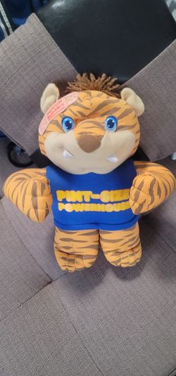 AMTOY Rough And Tumbles Plush Tiger Pint-size Powerhouse From 1987