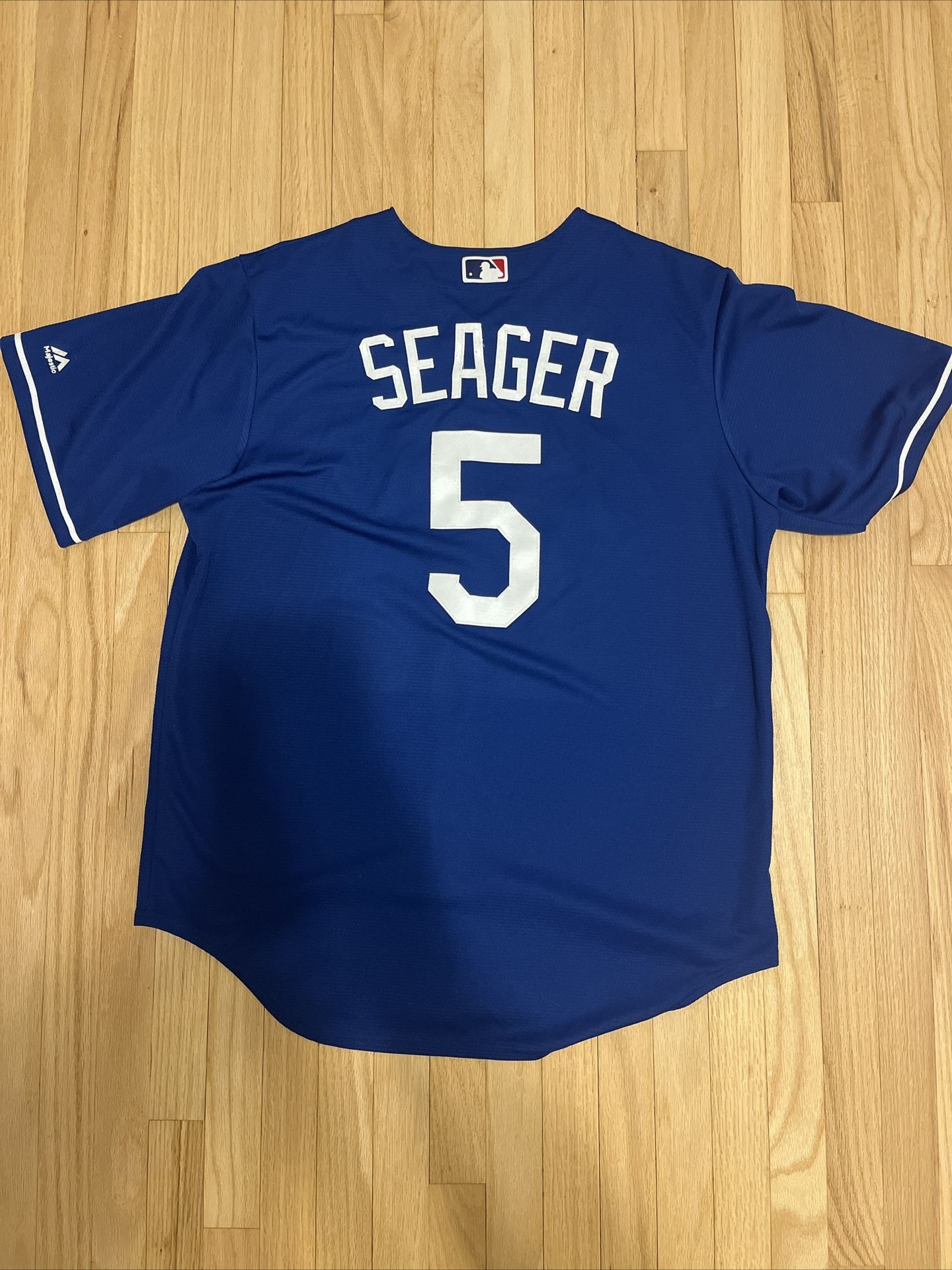 Majestic Corey Seager Los Angeles Dodgers Jersey Mens Large MLB Baseball #5