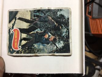 1967 original "planet of the apes 🦍 puzzle card