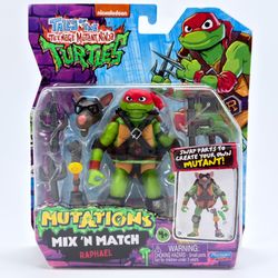 Teenage Mutant Ninja Turtles Mutations Mix 'N Match Raphael 4.5" Figure NEW
