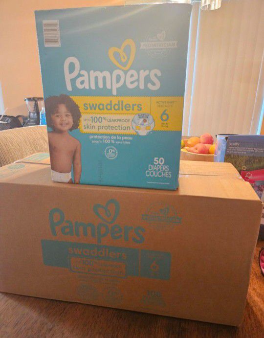 Pampers Brand New Size 6
