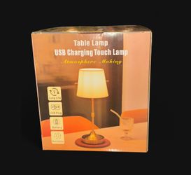 Ambient usb charging  tableside Lamp