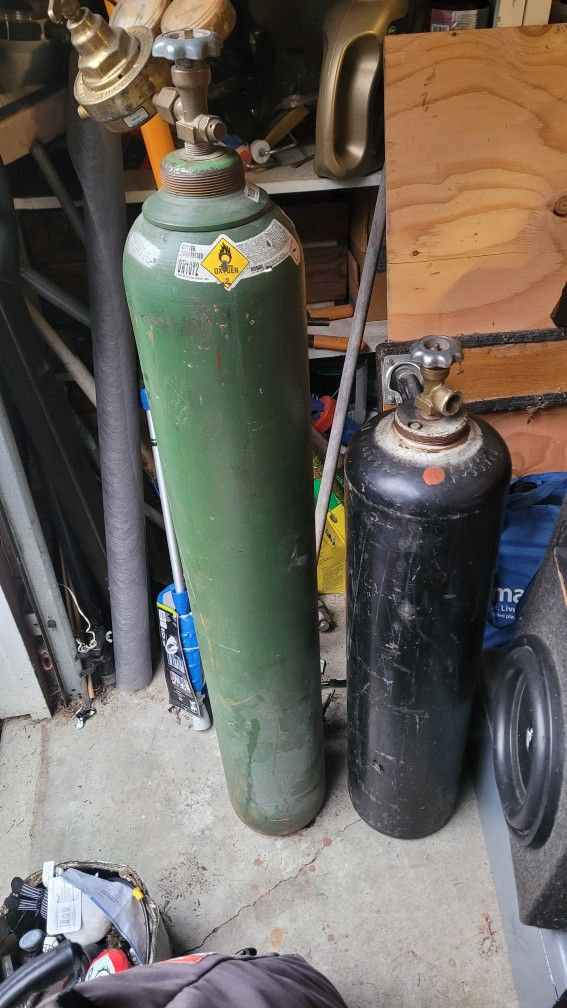 cutting torch bottles