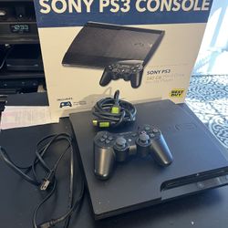 Ps3 Console And Controller (with Original Box Best Buy)