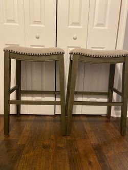 Bar Stools (2): Gray