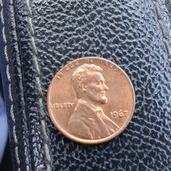 1967 Red Cent