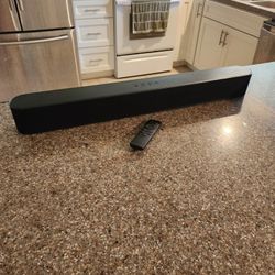 30" Onn 2-Channel Bluetooth Soundbar TV Media Center Home Theater Speaker w/ Remote _ Works Great