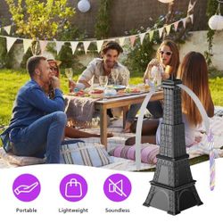 Fly Fans for Tables, Fly Repellent Fan Keep Flies Away, Battery Powered Bug Fans with Holographic Blades for Picnic, BBQ, Restaurant, Party and Kitche
