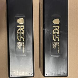 2x Empty PCGS boxes - Black