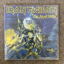Iron Maiden Live After Death Original 1985 Double Vinyl Record Album