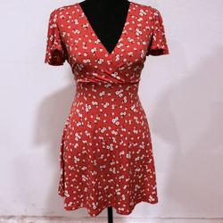 Cherry Blossom Red A-line