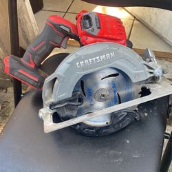 Powersaw With Battery